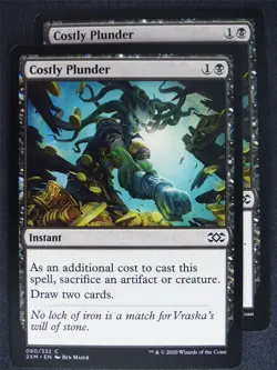 Costly Plunder x2 - Double Masters - Mtg Magic Cards #74 - Image 1