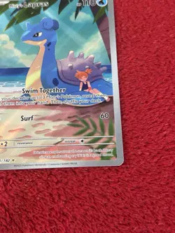Misty's Lapras 194/182 Sv10: Destined Rivals Holo Pokemon Card Near Mint - Image 3