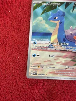 Misty's Lapras 194/182 Sv10: Destined Rivals Holo Pokemon Card Near Mint - Image 4