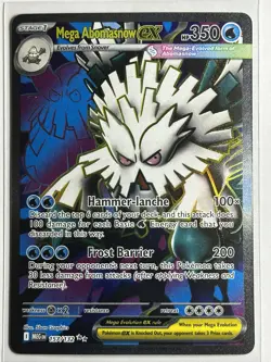 Mega Abomasnow ex - Ultra Rare ME01: Mega Evolution 157/132 LP-NM Pokemon Card - Image 1