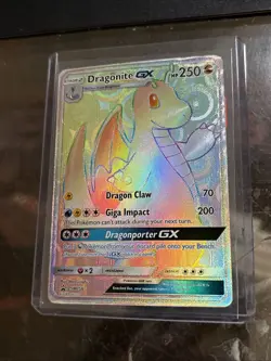 Pokemon Dragonite GX hp 250 Great Condition Nice Card!! Fast S/H - Image 1