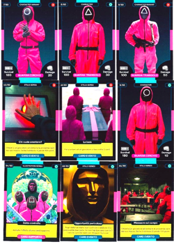 SQUID GAME NETFLIX LOTTO 2 CARD NUOVE DIVERSE - Image 4