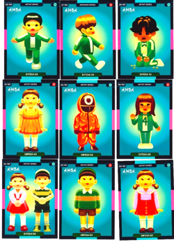 SQUID GAME NETFLIX LOTTO 2 CARD NUOVE DIVERSE - Image 5