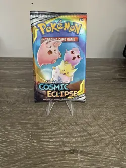 Pokemon Trading Card Game Sun & Moon Cosmic Eclipse Booster Pack 820650805899 - Image 1