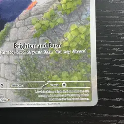 Pokemon TCG Litwick Card White Flare Illustration Rare Holo 101/086 - Image 4