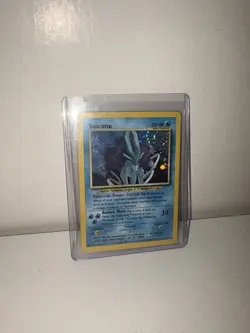 Pokemon TCG Suicune Holo Rare Card 14/64 Neo Revelation 2001 Vintage WOTC - Image 1