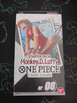 One Piece Card Game English Starter Deck 8 ST-08 Monkey.D.Luffy - Image 1