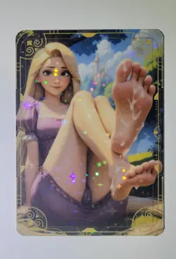 Tangled Rapunzel Goddess Story Anime Waifu Card Hunny Bunnies - Image 1