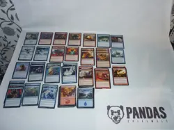 MtG Magic the Gathering blau rotes Elemental Deck - Image 1