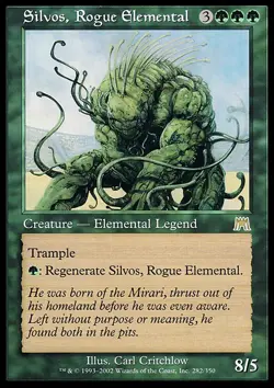 MTG SILVOS, ROGUE ELEMENTAL POOR - SILVOS, ELEMENTALE ESILIATO - ONS - MAGIC - Image 1