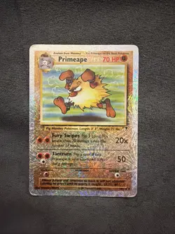 Pokemon Card: Primeape REVERSE HOLO 59/110 Legendary Collection Rare! EX - Image 1