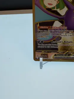 Pokemon TCG Team Rocket’s Crobat EX Hyper Rare Destined Rivals 242/182 NM Mint - Image 4