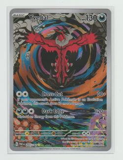 Pokemon TCG - Yveltal - 205/182 Sv04: Paradox Rift, Illustration Rare NM - Image 1