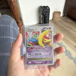 Pokemon Cresselia LV.X Great Encounters Rare Holo LV.X 100 HP 103/106 - Image 1