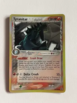 ✨Rare Holo✨ Tyranitar δ 16/113 EX Delta Species. Pokemon TCG - Image 1