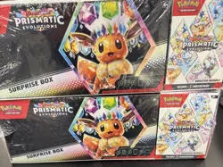 Pokemon Prismatic Evolutions Surprise Box/Booster Sam's Club Bundle (Lot Of 2) - Image 1
