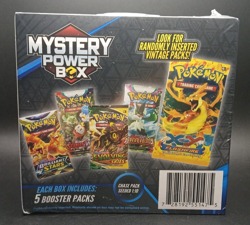 Pokemon Walmart Mystery Power Box 5 Booster Packs Chase Pack Seeded 1:10! 2024 - Image 2