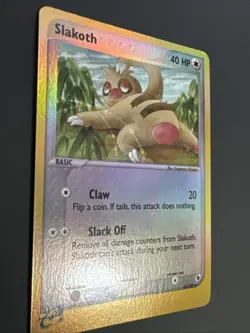 Slakoth 45/109 Ruby and Sapphire Reverse Holo 2003 Pokemon TCG LP/NM - Image 4