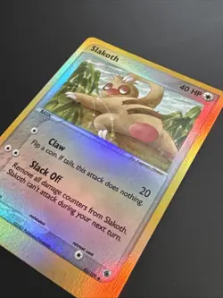 Slakoth 45/109 Ruby and Sapphire Reverse Holo 2003 Pokemon TCG LP/NM - Image 5