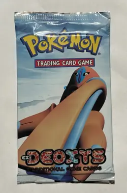 2005 Pokemon EX Deoxys Booster Pack Sealed - Likely Light 16.95 G - Image 1