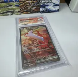 Pokemon TCG Latias EX #239/191 Surging Sparks Sir Ace 10 Perfect Subgrades - Image 1