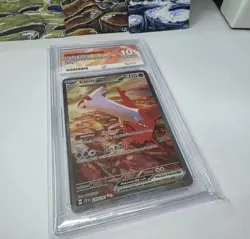 Pokemon TCG Latias EX #239/191 Surging Sparks Sir Ace 10 Perfect Subgrades - Image 4