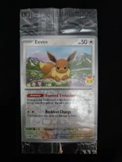 3 Random Promos Sealed!! Scarlet & Violet, Eevee Pokemon Day, Melmetal Stamped - Image 3