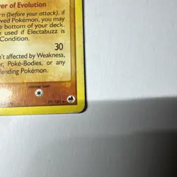 Pokemon TCG Electabuzz 29/101 EX Dragon Frontiers Regular Rare Non Holo - LP - Image 2