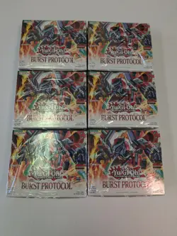 Yu-Gi-Oh! Burst Protocol English 1st Edition 6x Sealed Box Lot - Image 1