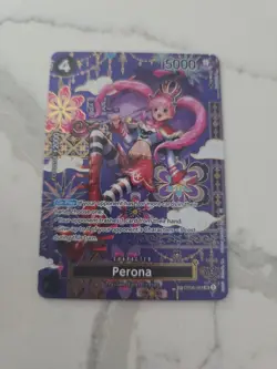 Perona OP06-093 OP14 SP English Alternate Art The Azure Sea's Seven One Piece NM - Image 1