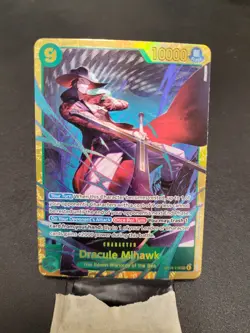 Dracule Mihawk OP14-119 SEC | NM | The Azure Sea's Seven | One Piece TCG - Image 1