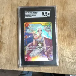Bandai 2023 One Piece OP04-118 Nefeltari Vivi Secret Rare SGC 9.5 - Image 1