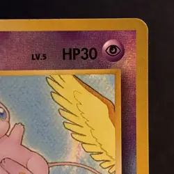 Mew 151 Southern Islands Holo Rainbow 1999 HP30 Japanese Pokemon Card #E982 - Image 5