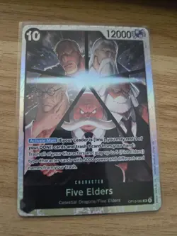 Five Elders OP13-082 SR Carrying on His Will - ONE PIECE Card Game English - Image 1