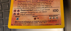 GLURAK CHARIZARD 1999 POKEMON GERMAN 1ST EDITION HOLO 4/102 - CHECK DESCRIPTION - Image 5