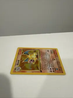 1999 Pokemon Base Set 1st Edition German Holo Charizard Glurak - Image 2