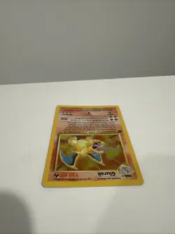 1999 Pokemon Base Set 1st Edition German Holo Charizard Glurak - Image 3