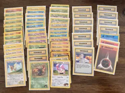 Vintage Pokemon lot with lots of 1st editions and gym heroes &challenge w/binder - Image 4