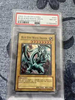 Blue-Eyes White Dragon SKE-001 Starter Deck: Kaiba Evolution Unlimited [PSA 8] - Image 1
