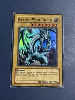 Blue-Eyes White Dragon Ske-001 Starter Deck: Kaiba Evolution Unlimited Yugioh - Image 1