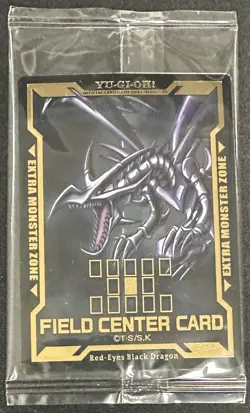 Yu-Gi-Oh! Red-Eyes Black Dragon Field Center Card Sealed - Image 1