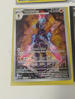 Pokemon Secret Rare/Ceruledge Illustration Rare/Snorlax Sealed Promo Holo Cards - Image 4