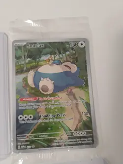 Pokemon Secret Rare/Ceruledge Illustration Rare/Snorlax Sealed Promo Holo Cards - Image 5