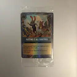 Lorcana Zootopia 2 - Putting It All Together 27/P3 Promo Card SEALED - Image 1