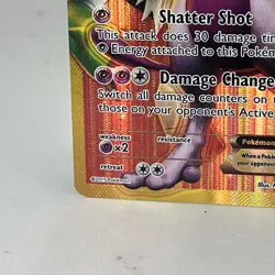 Pokemon Mewtwo EX TCG Full Art Holo Rare Card Breakthrough-Secret 164/162 - Image 4