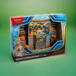 Pokemon Mega Kangaskhan EX Box Booster Promo Oversized Card English TCG - Image 1