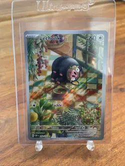 Pokemon Card TCG - Lechonk 209/197 Illustration Rare Obsidian Flames Near Mint - Image 1