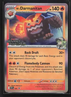 N's Darmanitan - (Prerelease) Promo SV: Scarlet & Violet Promo Cards 181 NM - Image 1