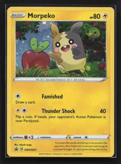 Morpeko Promo SWSH: Sword & Shield Promo Cards SWSH031 NM - Image 1