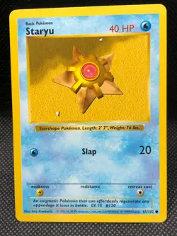 Shadowless Staryu Base Set - Pokemon Card - 65/102 [1999] - Image 1